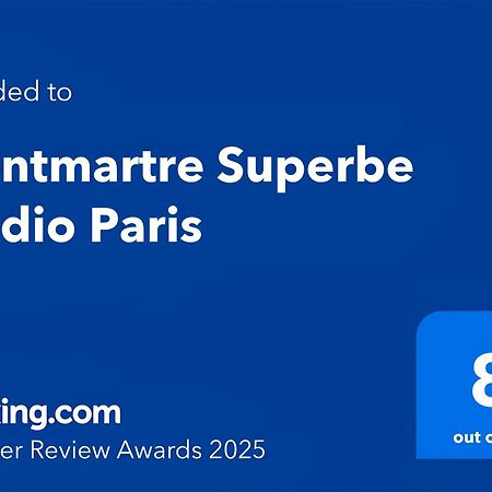 Montmartre Superbe Studio Paris Free Netflix エクステリア 写真