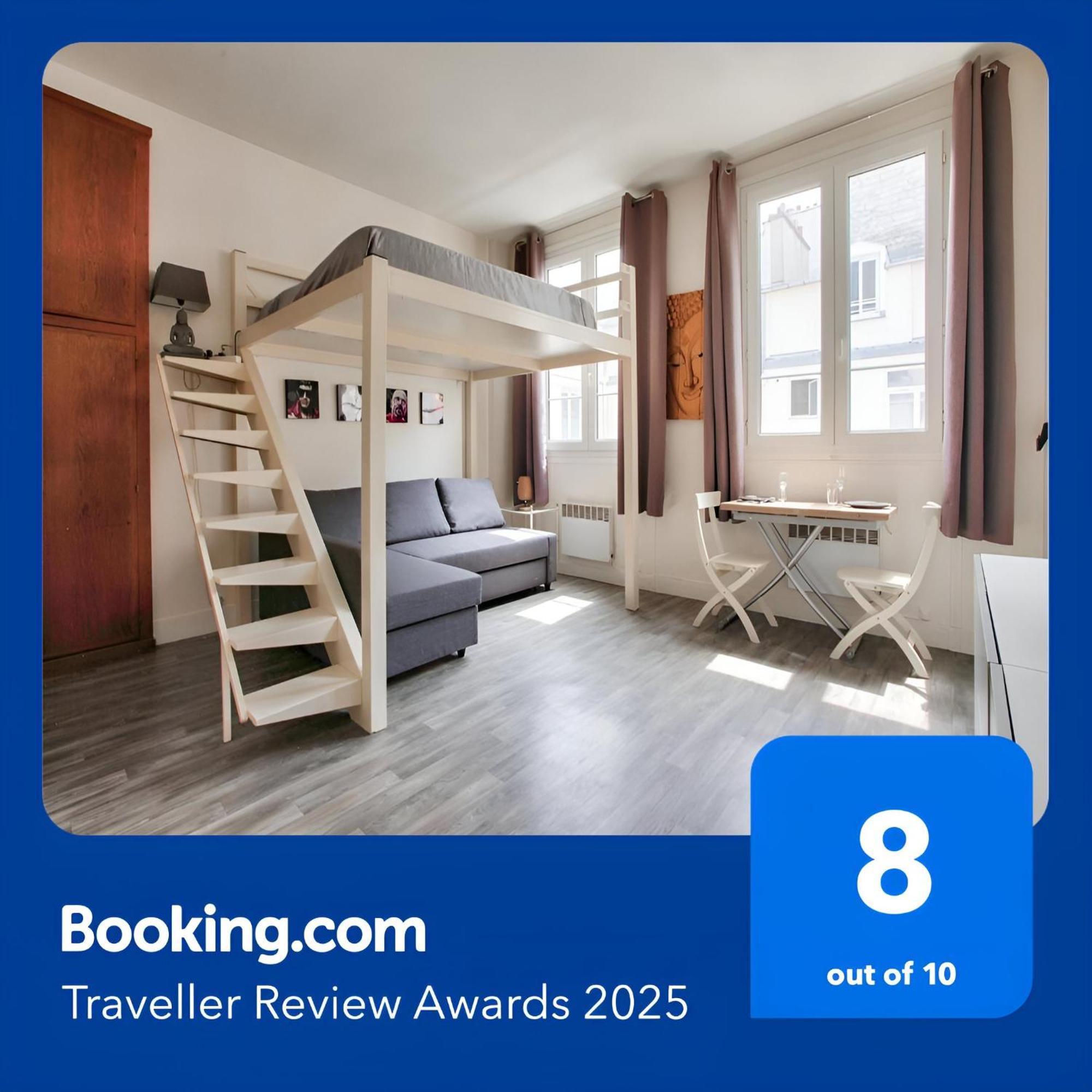 Montmartre Superbe Studio Paris Free Netflix エクステリア 写真