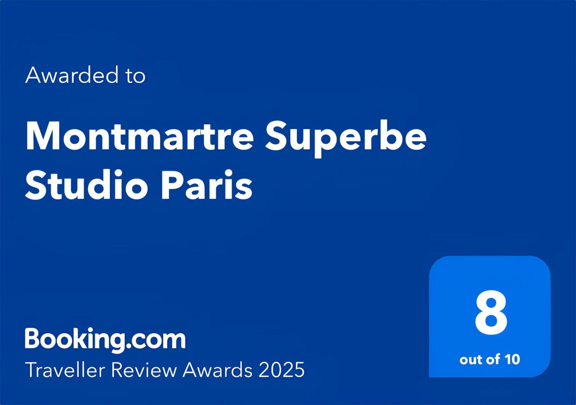 Montmartre Superbe Studio Paris Free Netflix エクステリア 写真