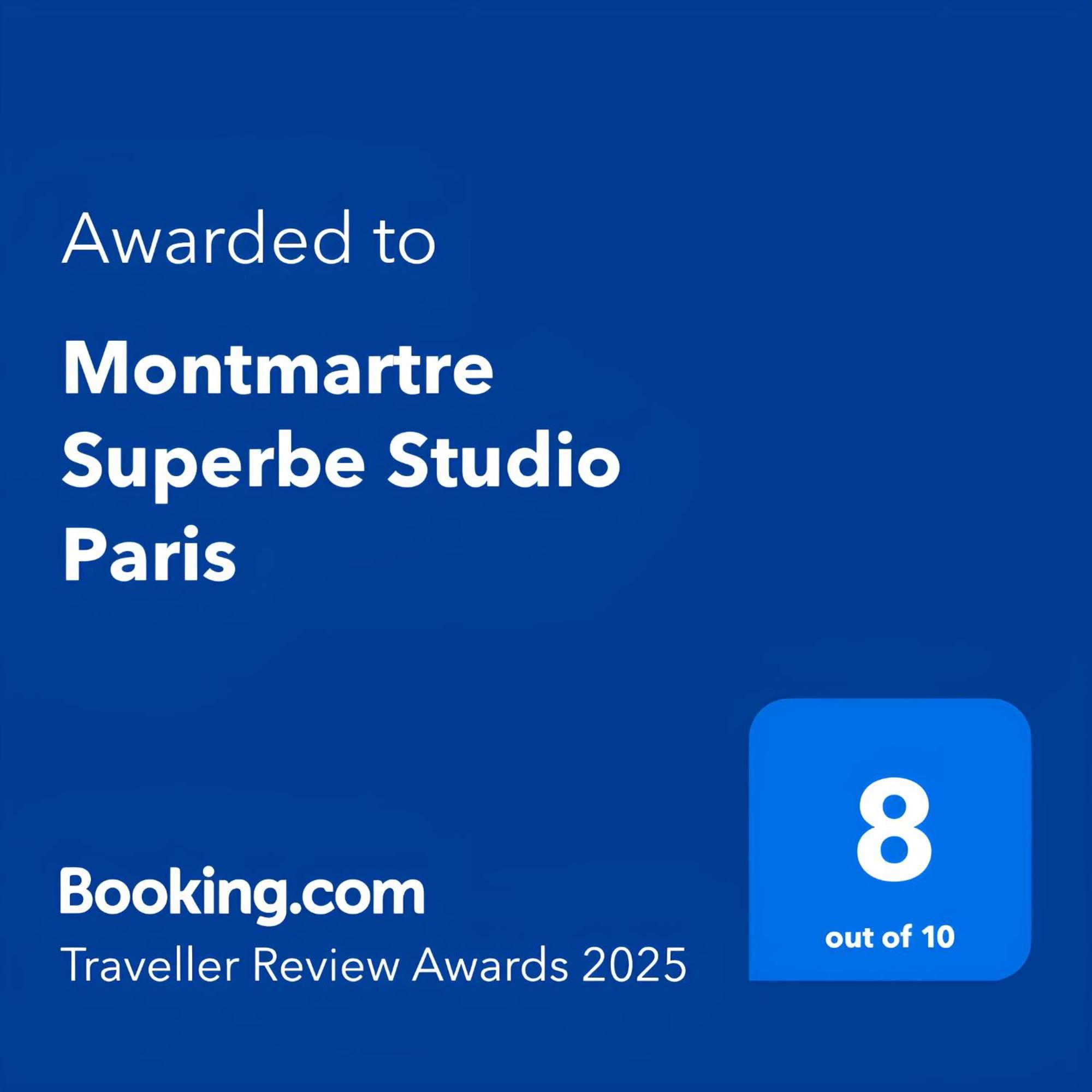 Montmartre Superbe Studio Paris Free Netflix エクステリア 写真
